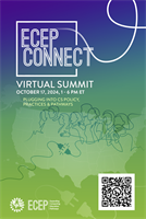 ECEP Connect 2024 flier with a QR Code